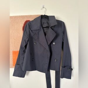 COS cropped trench jacket